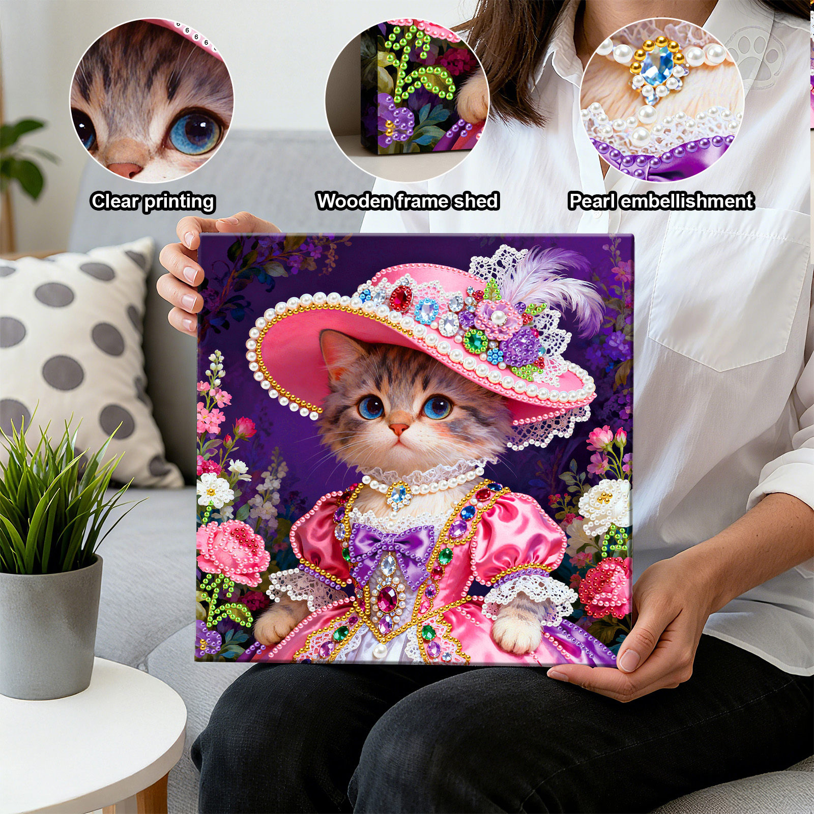 DIY Pearl Art Painting for Adu - Art Craft Gifts For Adults 评论和价格