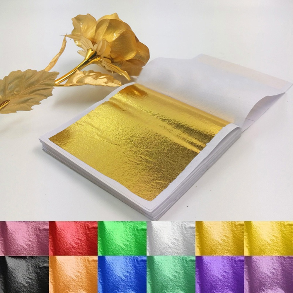 100sheets Gold Foil Papers Gol - Art Craft Easy With Paper 评论和价格