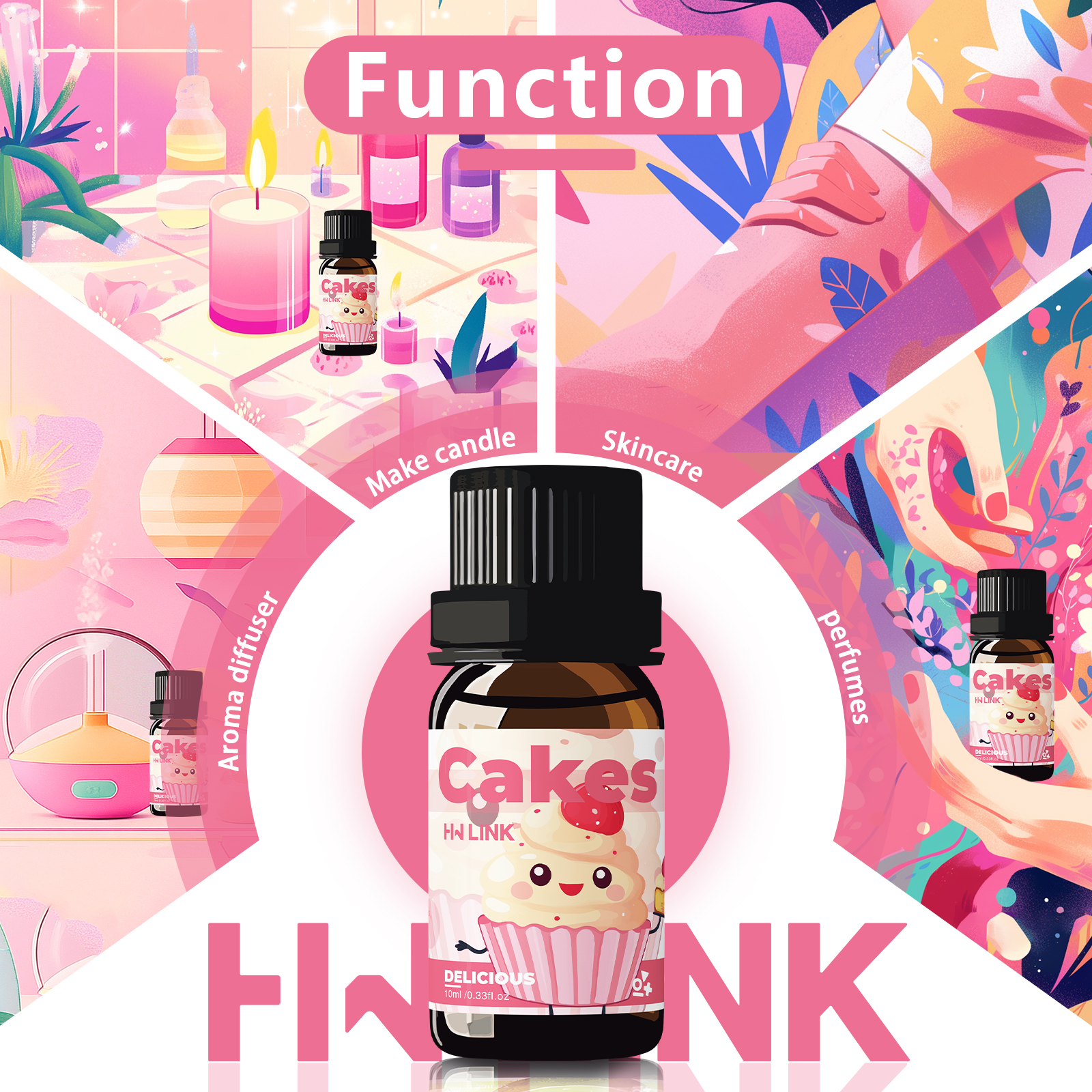 10ml Cakes Essential Oils Perf - Art Craft Things 评论和价格