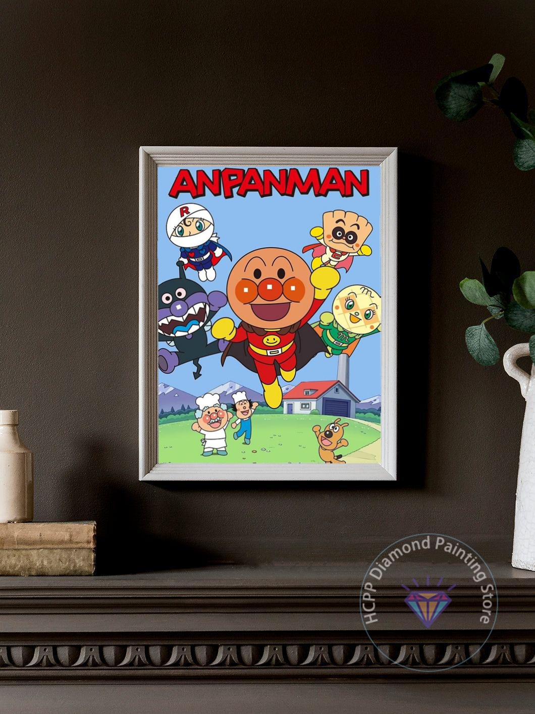 Anpanman Diamond Painting Kit  - Art Craft Gifts For Adults 评论和价格