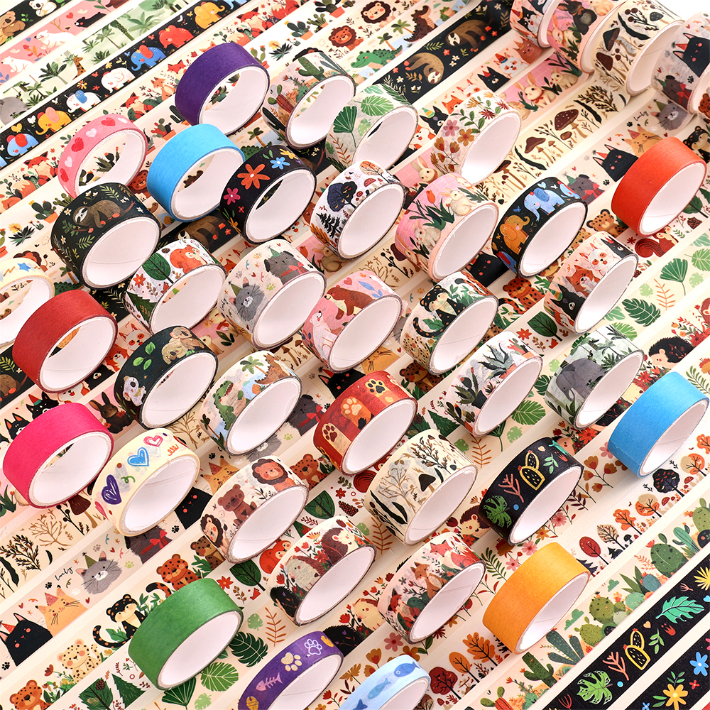 36 Rolls Vintage Animal Party  - Washi Tape Rolls 评论和价格
