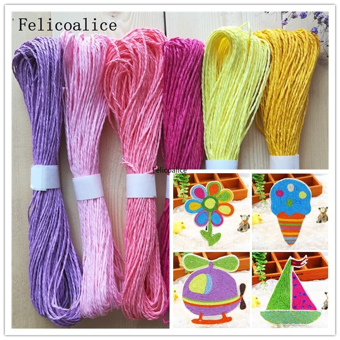 1pcs/lot 30M Rafi Grass Rope D - Art Craft Toddler 评论和价格
