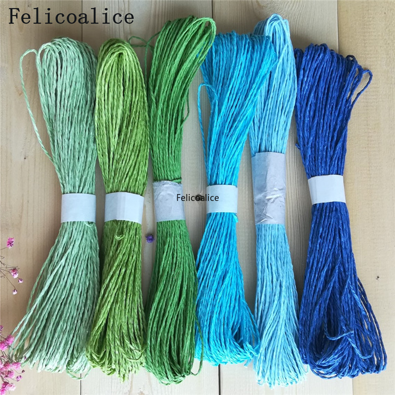 1pcs/lot 30M Rafi Grass Rope D - Art Craft Toddler 评论和价格