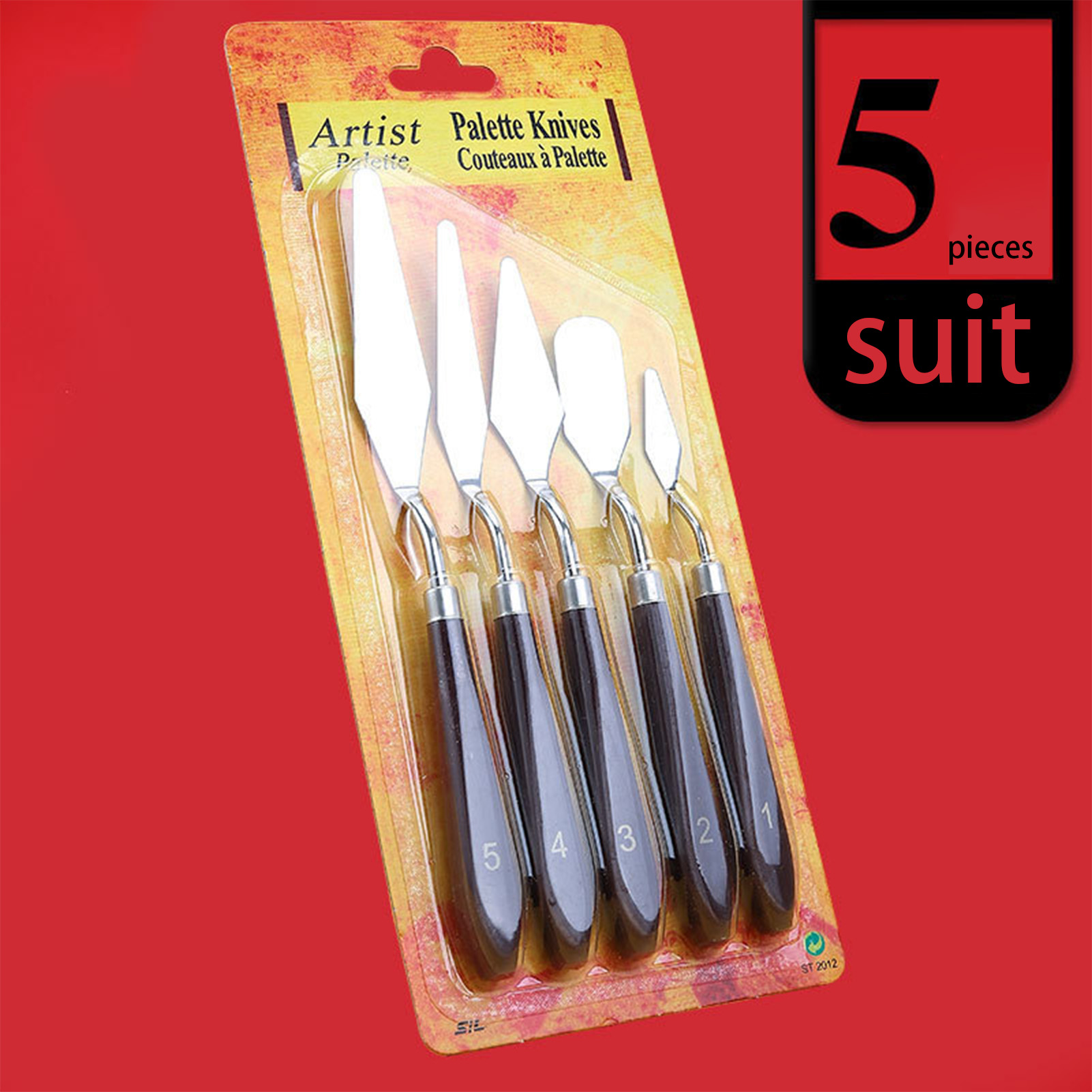 5pcs Art Oil Painting Scraper  - Gouache Paint Set 评论和价格