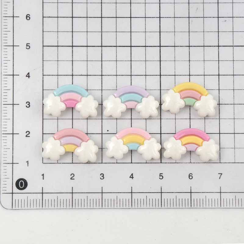 30Pcs/300pcs Mini Resin Rainbo - Art Craft Toddler 评论和价格