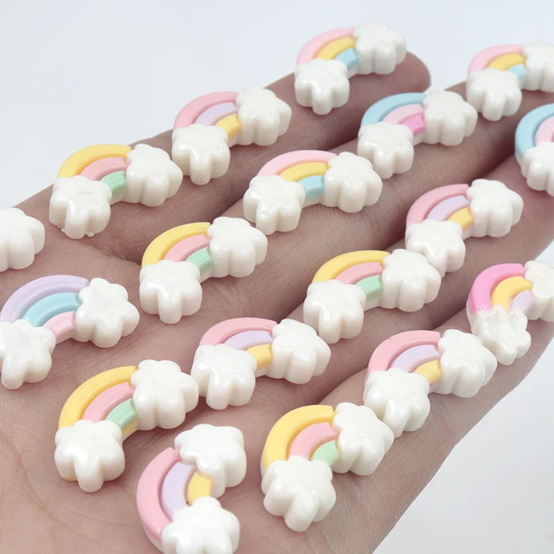 30Pcs/300pcs Mini Resin Rainbo - Art Craft Toddler 评论和价格