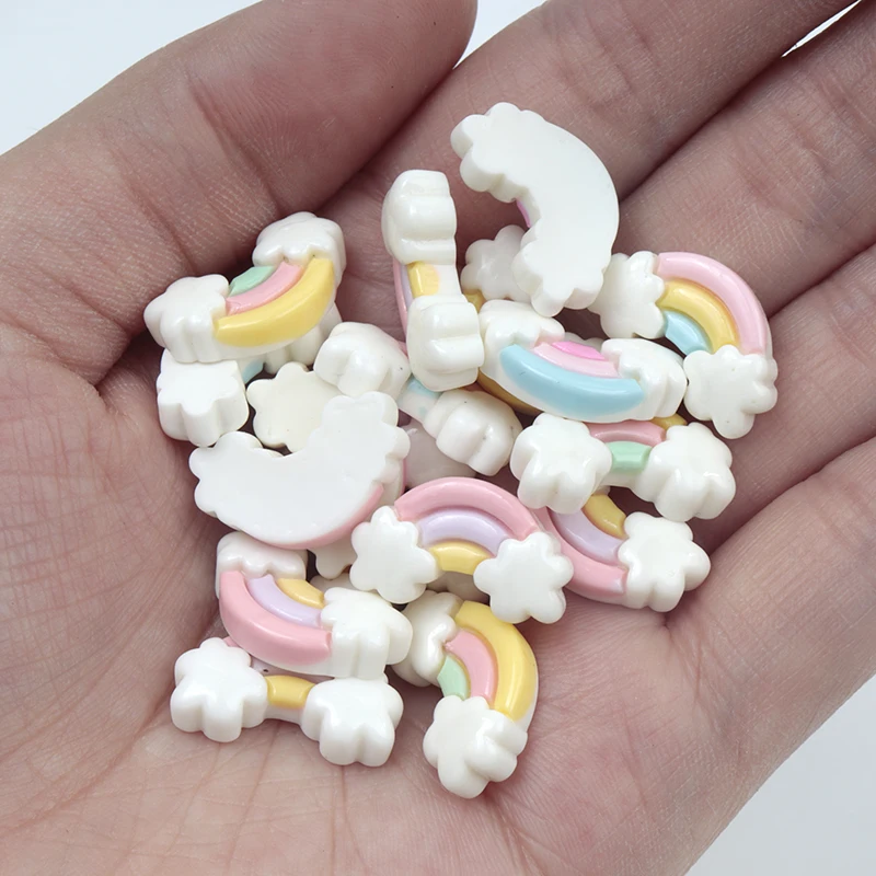 30Pcs/300pcs Mini Resin Rainbo - Art Craft Toddler 评论和价格