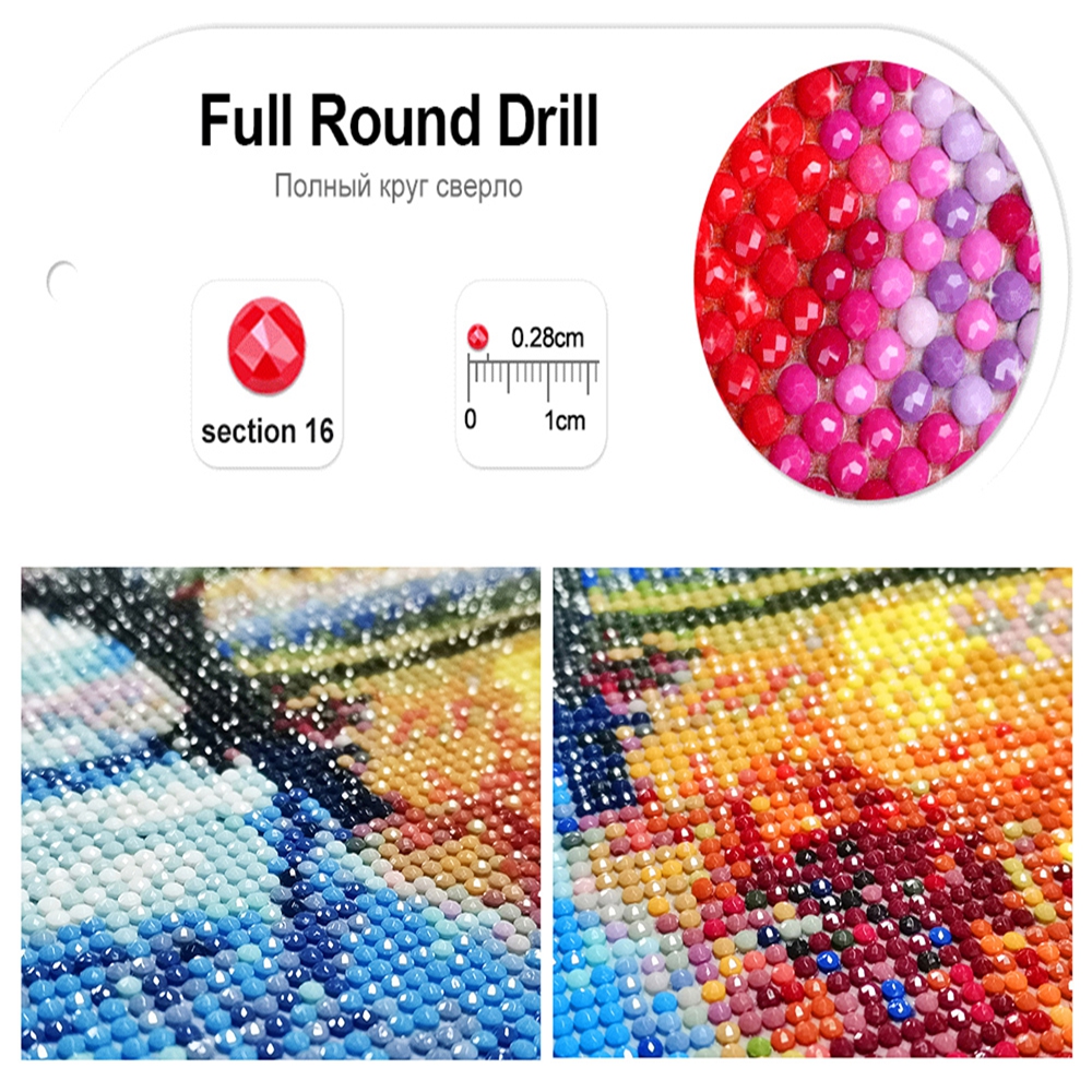 5D DIY Diamond Painting Gratef - Art Craft Rose 评论和价格