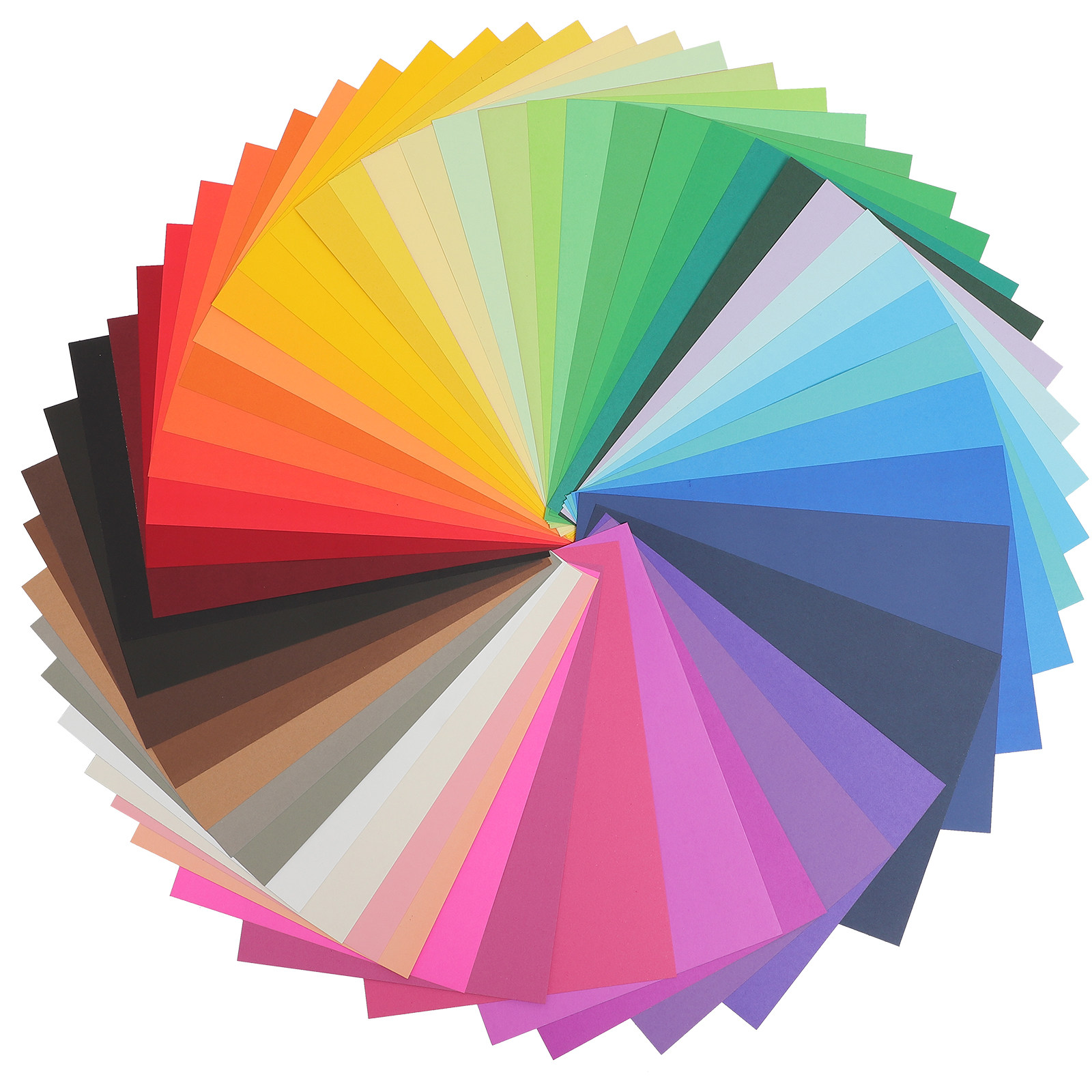 50 Sheets Colored Card Paper M - Artwork Craft 评论和价格