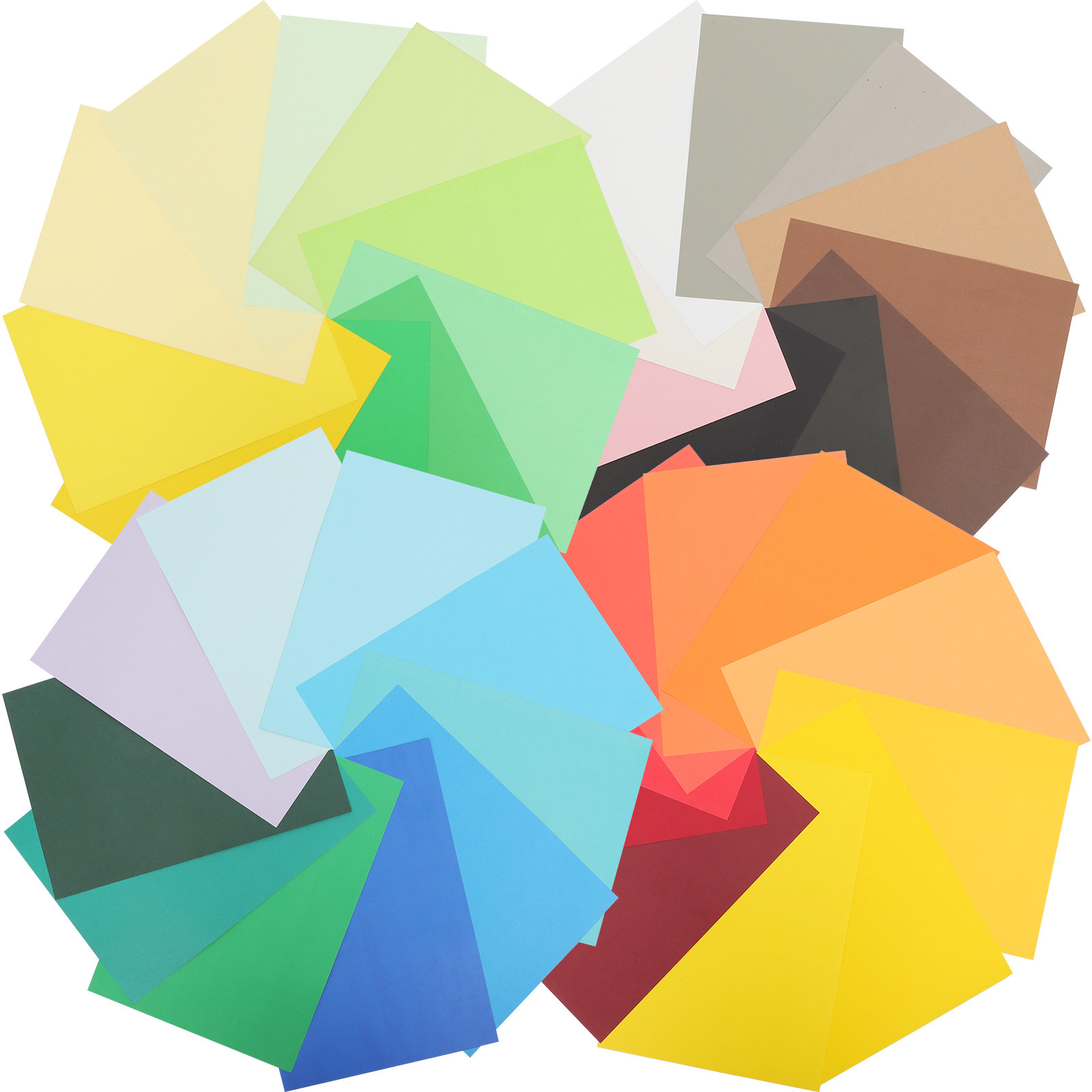 50 Sheets Colored Card Paper M - Artwork Craft 评论和价格