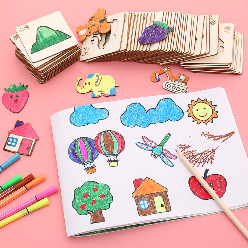 Montessori Kids Toys Drawing T - Art Craft Toddler 评论和价格