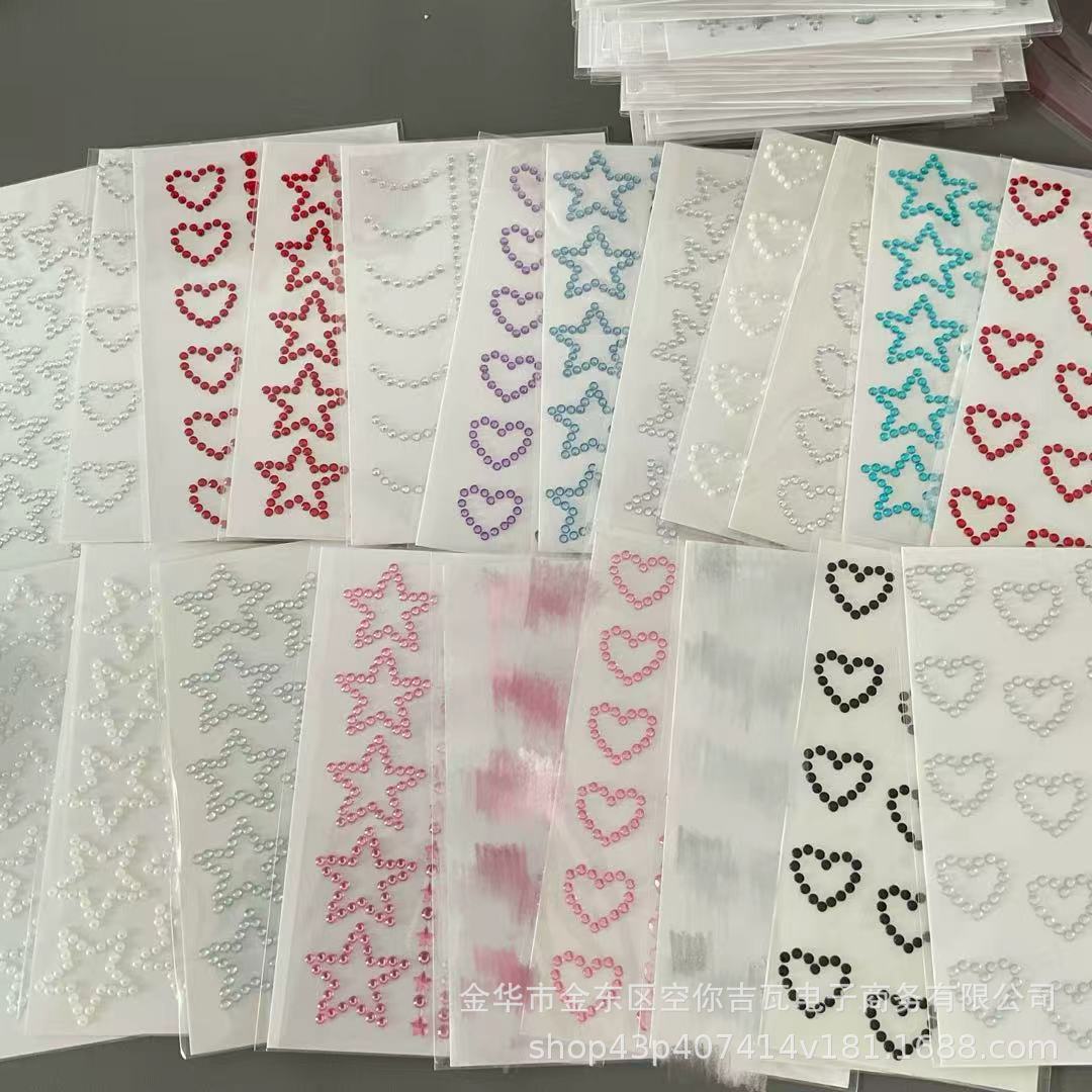 Self Adhesive Diamond Star Hea - Art Craft And 评论和价格