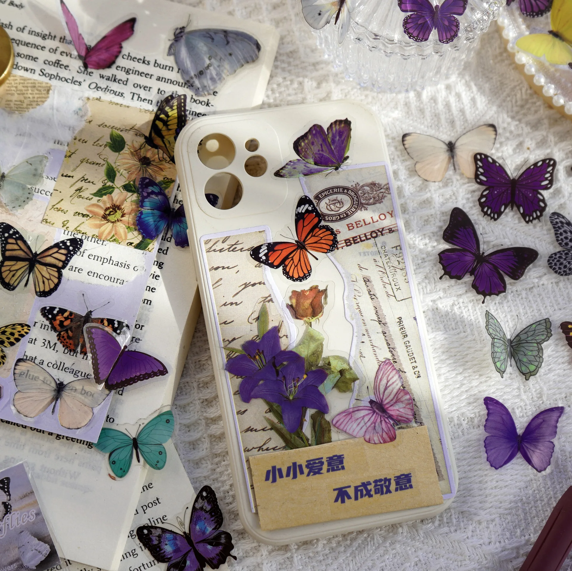 Journamm 40pcs/pack Butterfly  - Art Craft For 3 Year Old 评论和价格