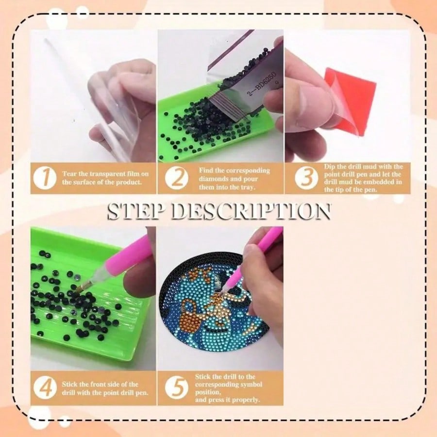 8pcs Diamond Art Coasters With - Art Craft Gifts For Adults 评论和价格