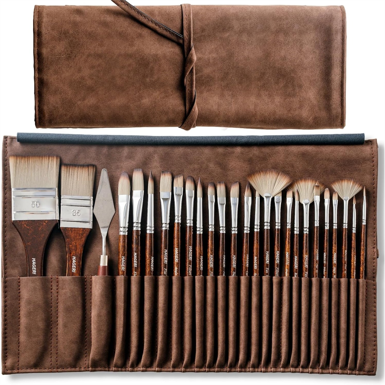 26 Pcs Paint Brushes Set with  - Gouache Paint Set 评论和价格