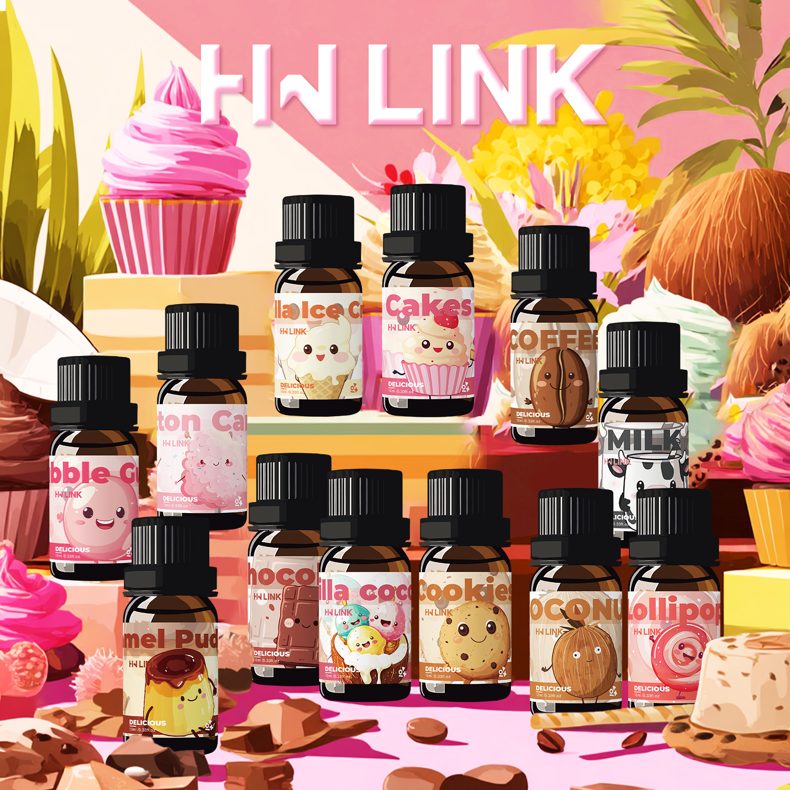 2pc Delicious Essential Oils f - Art Craft Things 评论和价格
