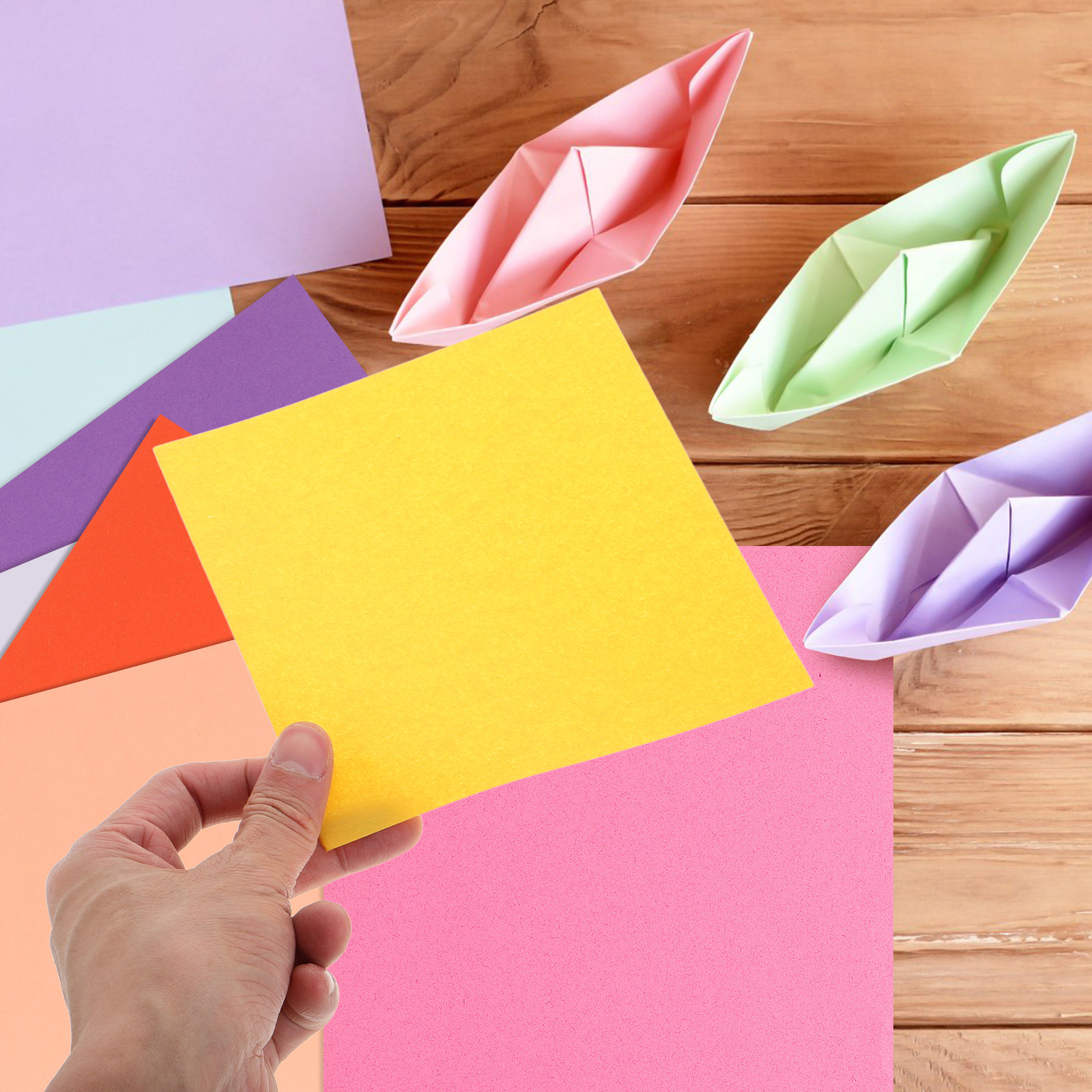 300 Sheets 6 Inch Square Color - Art Craft Easy With Paper 评论和价格