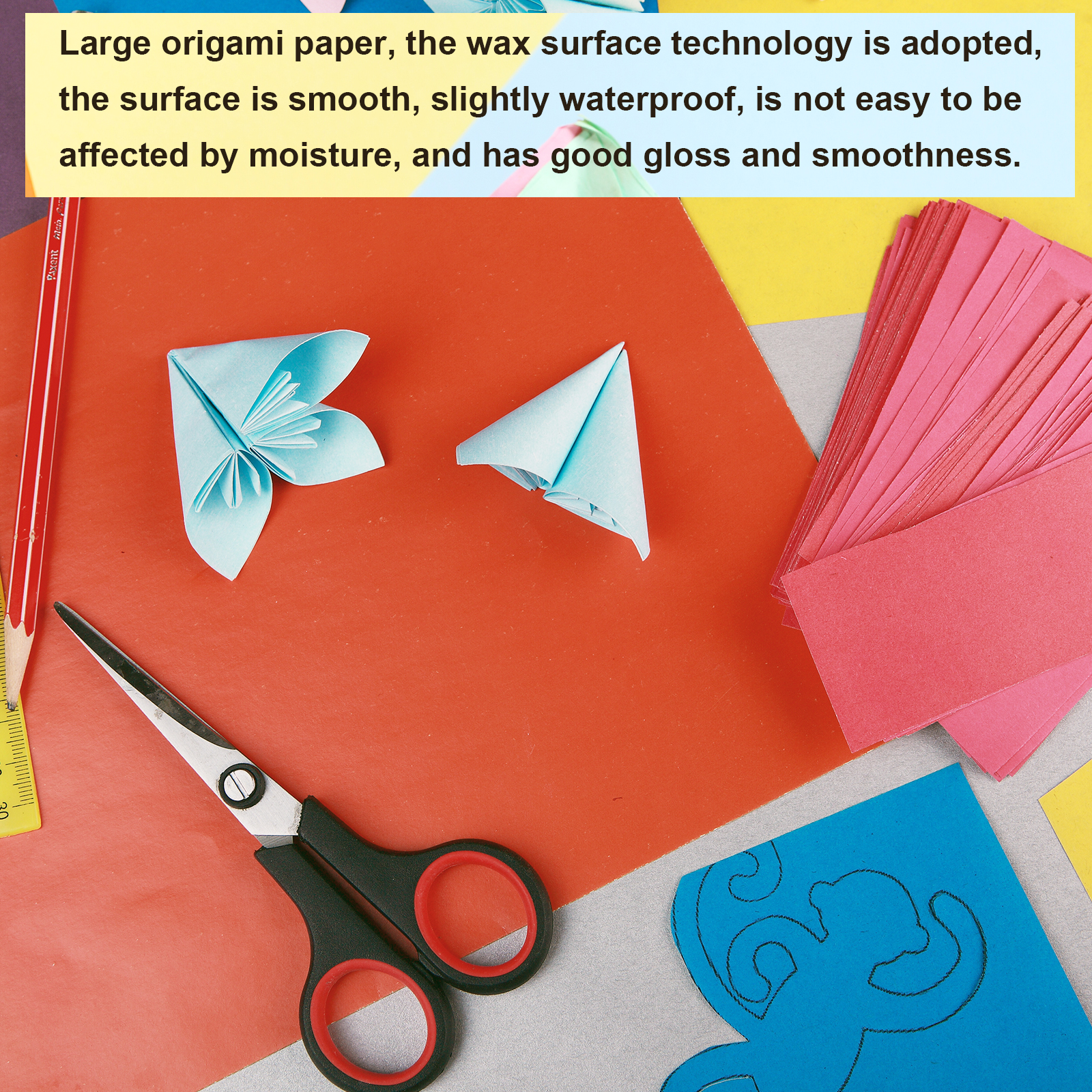 100 Sheet Large Origami Paper  - Art Craft Easy With Paper 评论和价格