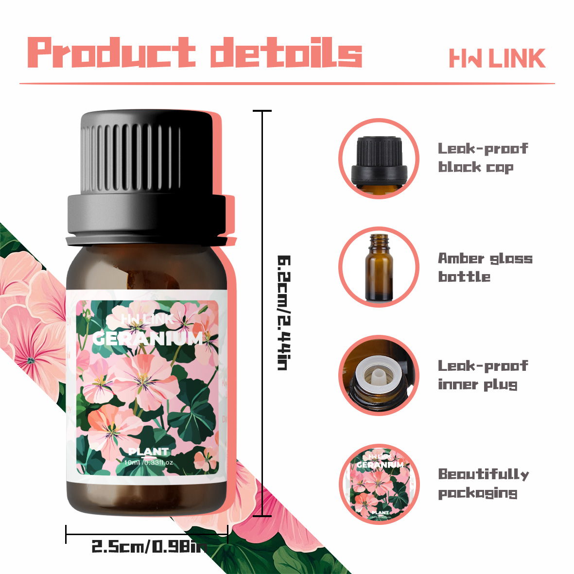 Geranium Essential Oil 10ml 10 - Art Craft Things 评论和价格