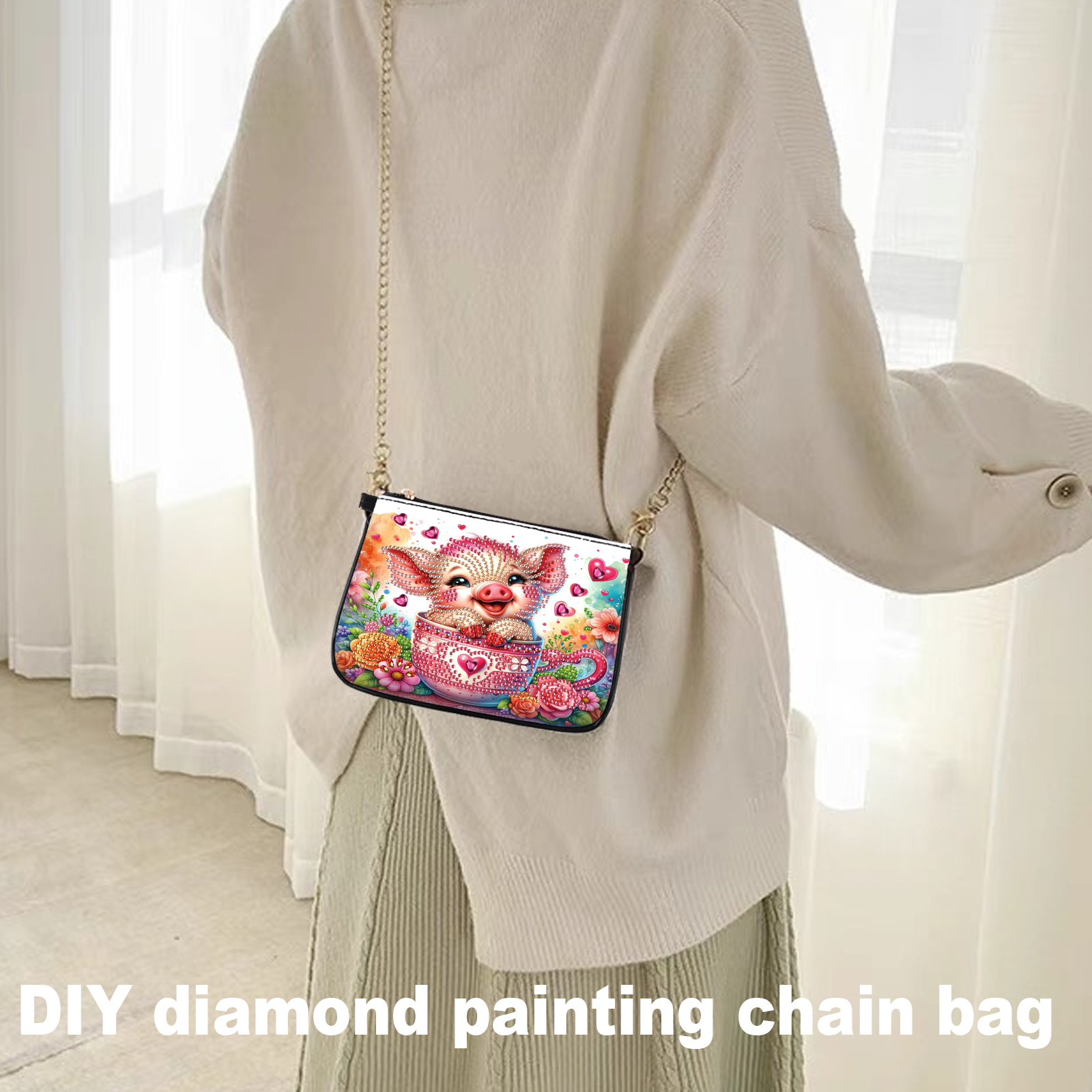 Diamond Art Painting bag Kits  - Art Craft Gifts For Adults 评论和价格