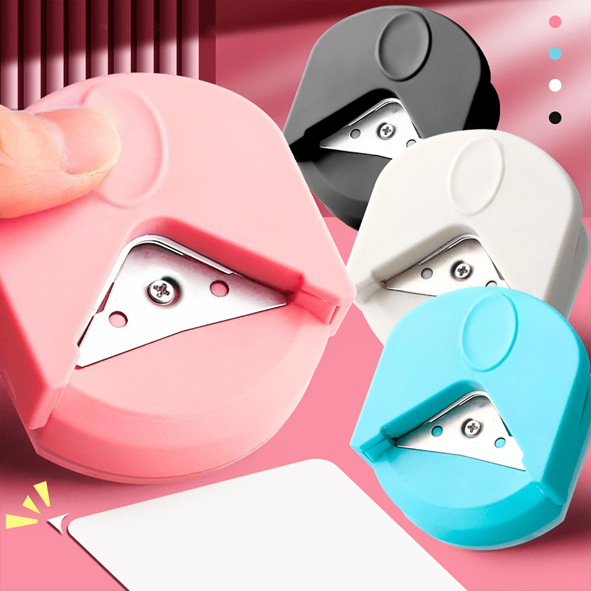 1/4Pcs Corner Rounder Punch R4 - Art Craft Tools 评论和价格