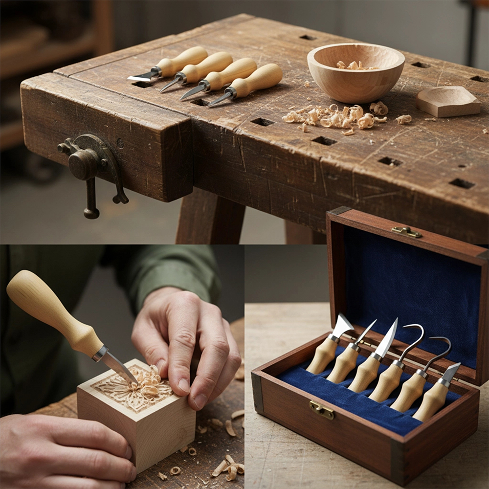 5pc Wood Carving Tools Set Oak - Art Craft Tools 评论和价格