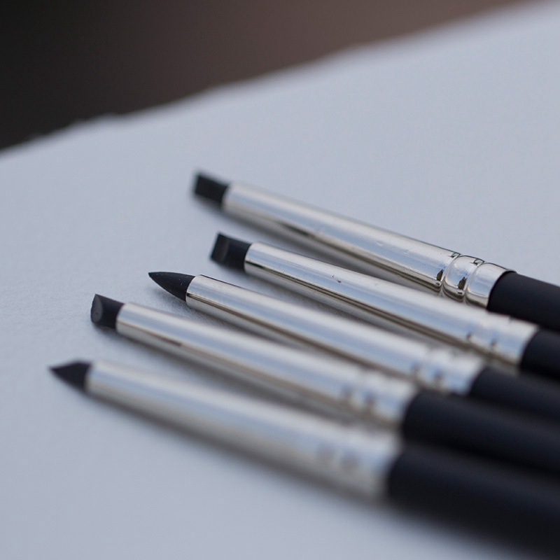 5pcs Silicone Rubber Tip Paint - Gouache Paint Set 评论和价格