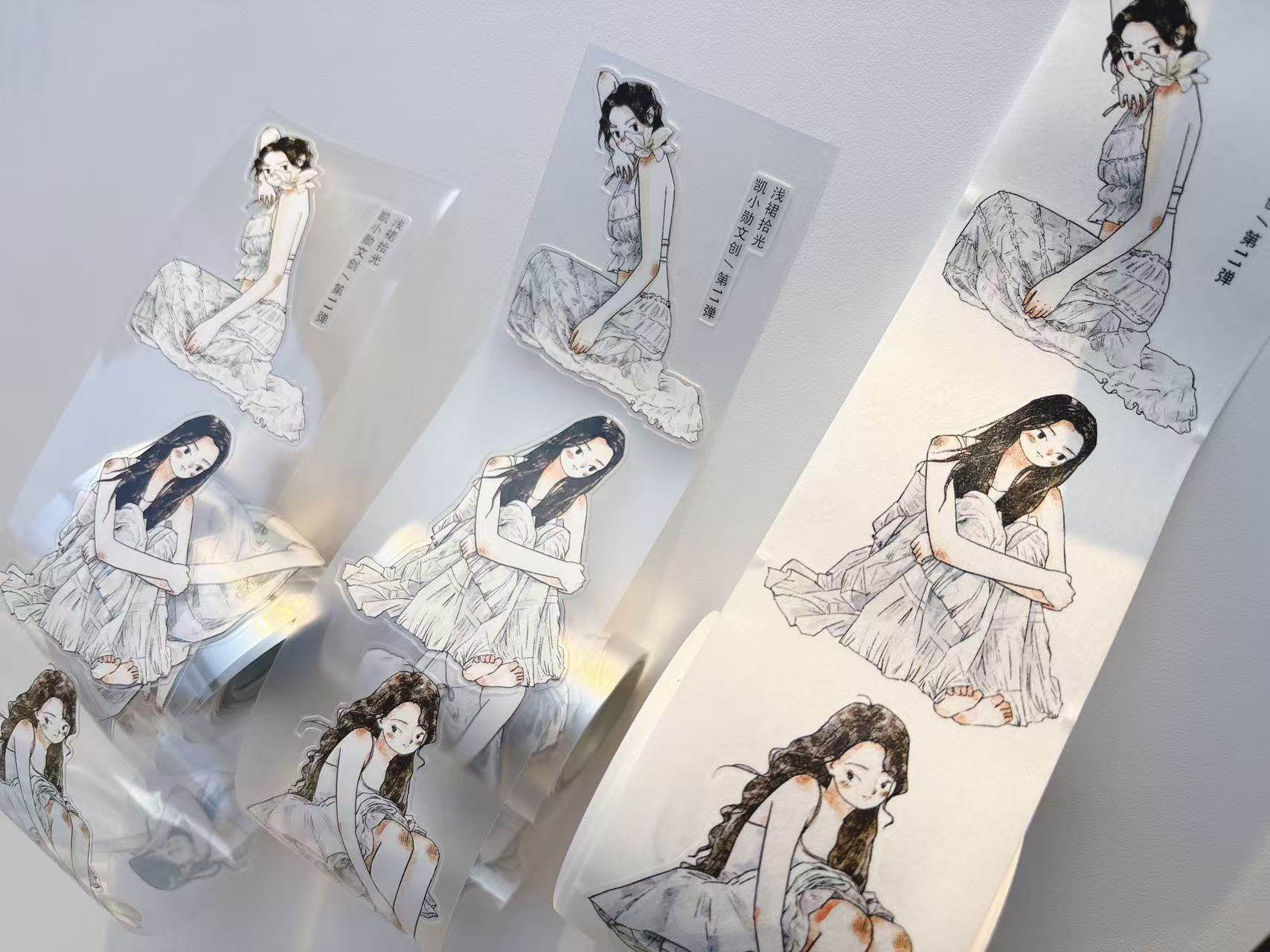 KaiXiaoXun Studio Vintage Love - Washi Tape Rolls 评论和价格