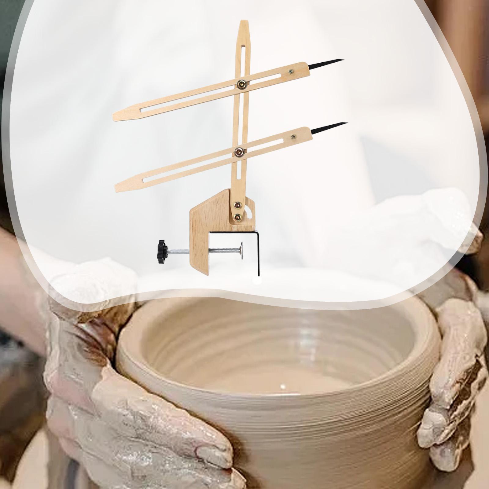 Pottery Throwing Gauge Wood Me - Art Craft Tools 评论和价格