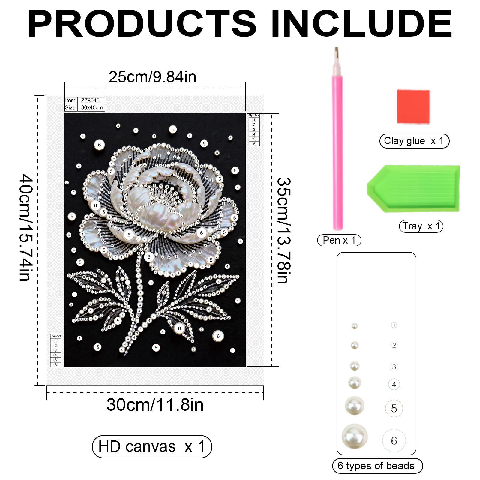 DIY Pearl Diamond Art Painting - Art Craft Things 评论和价格