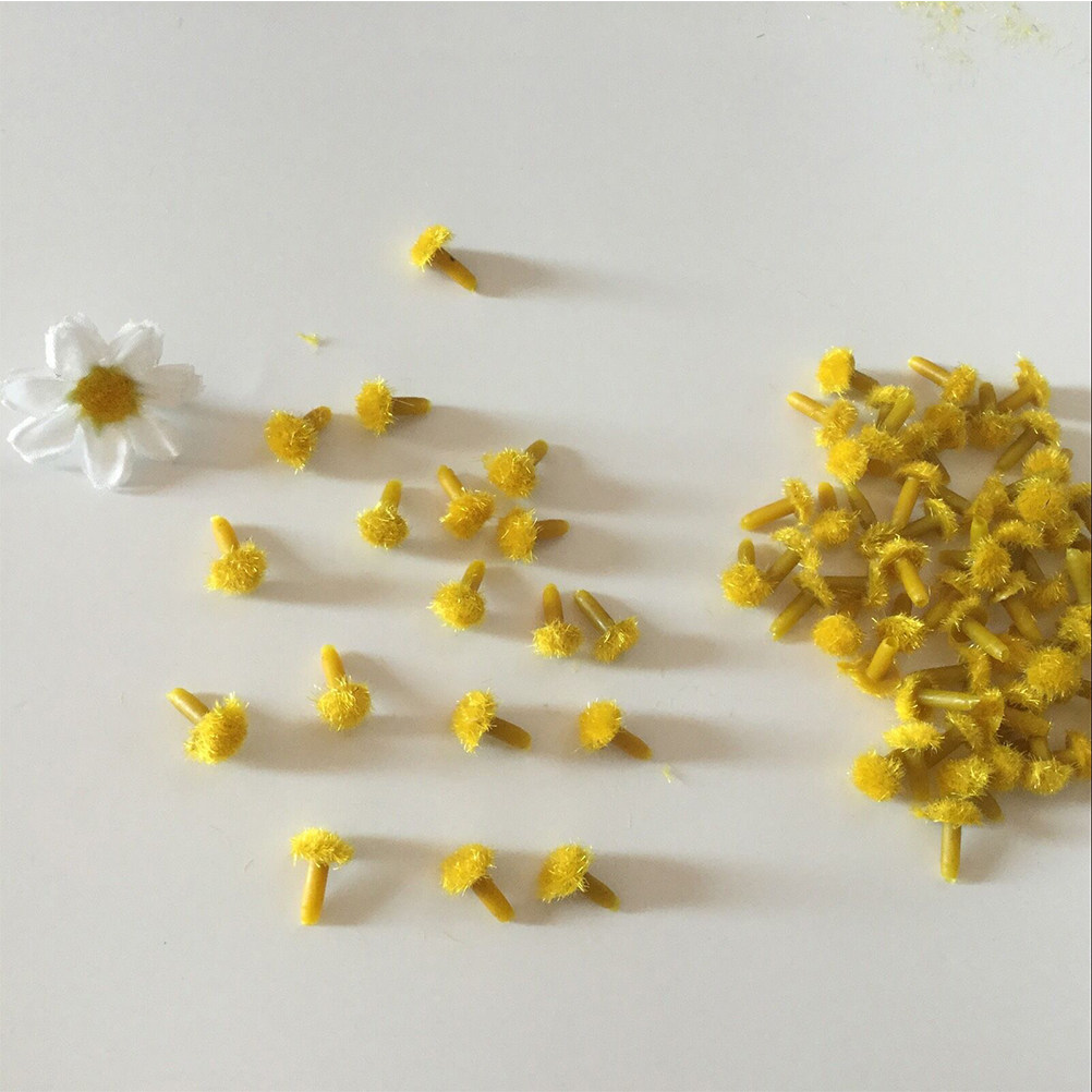 200Pcs Sunflower Stamens Simul - Art Craft Accessories 评论和价格
