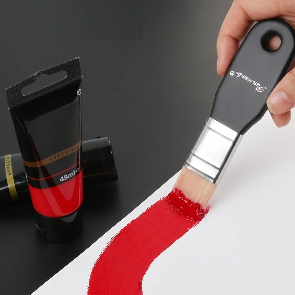 1/3pcs Board Brush Nylon Paint - Gouache Paint Set 评论和价格