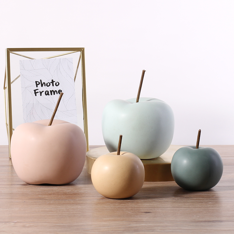 Miniature Ceramic Apple Orname - Art Craft Ideas For School 评论和价格