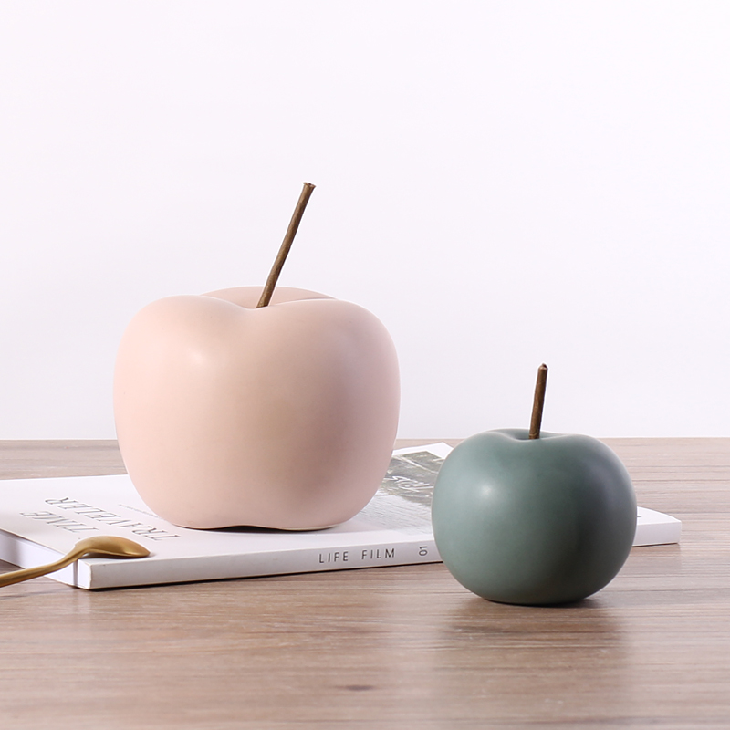 Miniature Ceramic Apple Orname - Art Craft Ideas For School 评论和价格