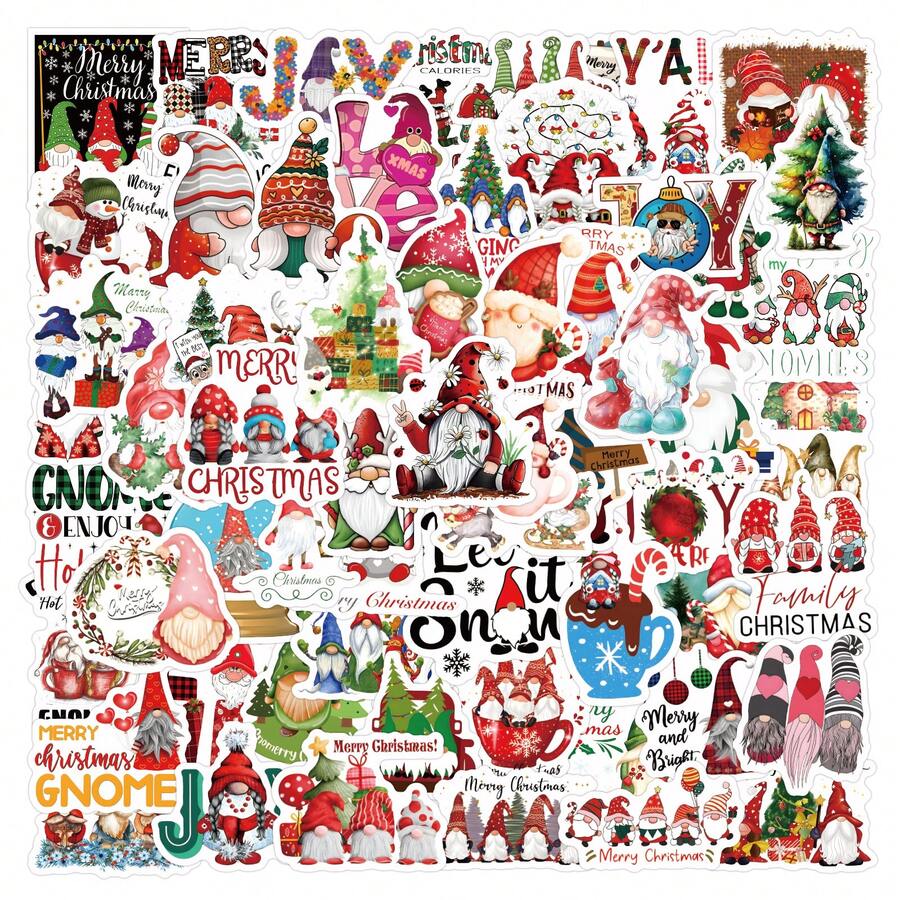 Christmas Gnome Stickers, Arts - Art Craft Cup 评论和价格