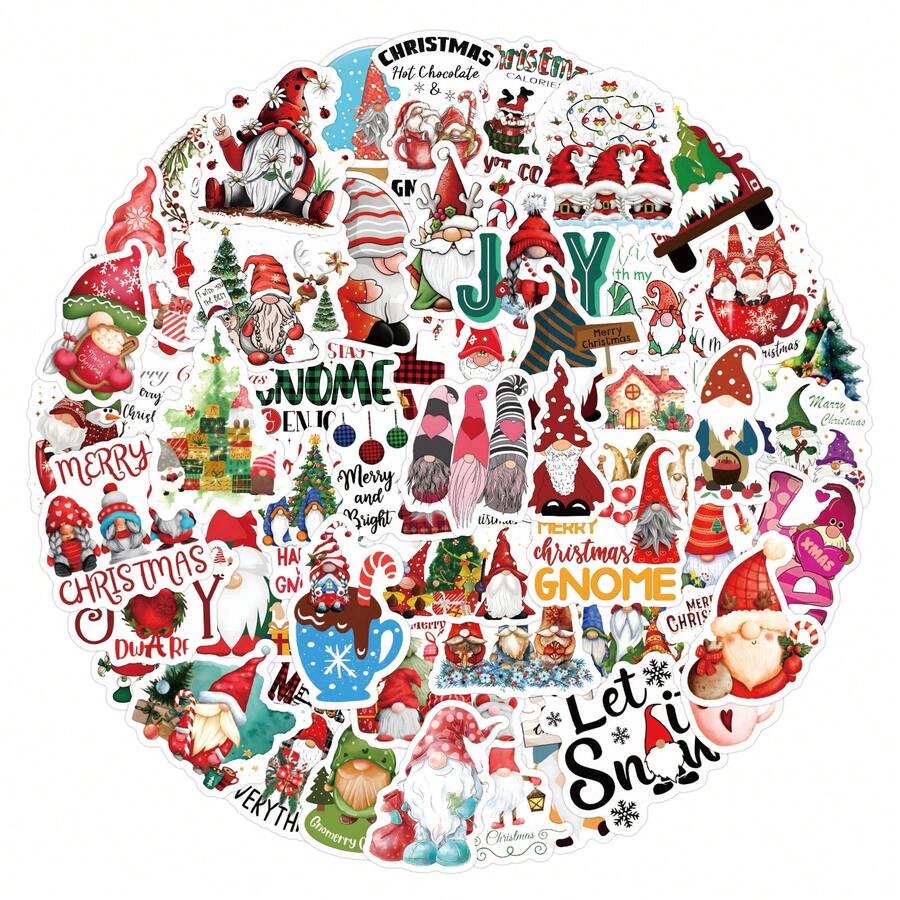 Christmas Gnome Stickers, Arts - Art Craft Cup 评论和价格