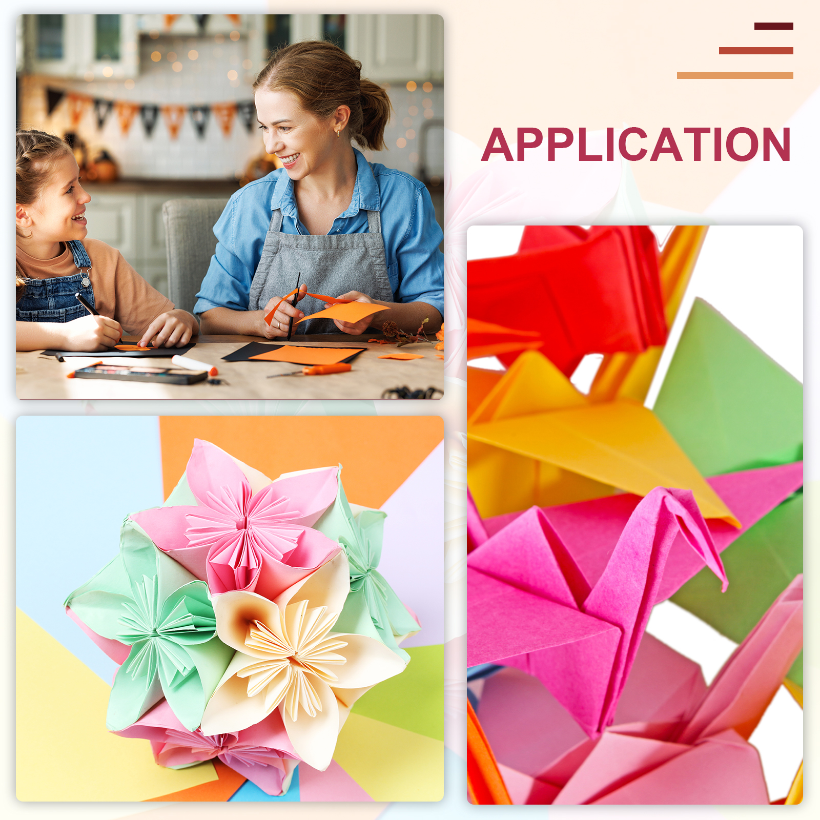40 Sheet Large Origami Paper S - Art Craft Easy With Paper 评论和价格
