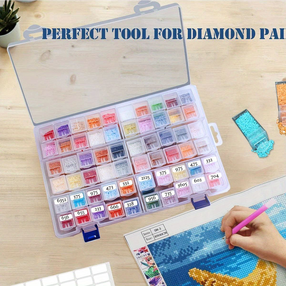 Square Plastic Diamond Paintin - Art Craft Tools 评论和价格