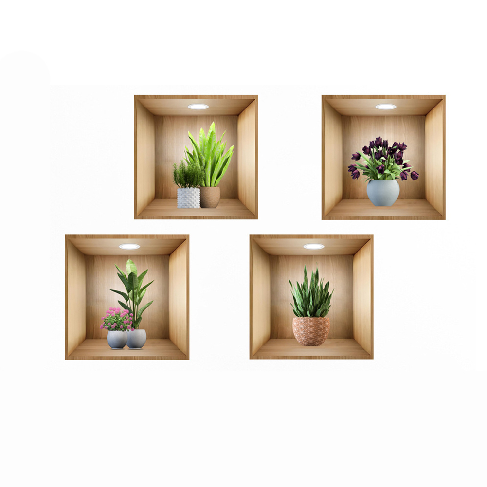 Indoor Plant Decor 3D Vinyl Ar - Art Craft Easy With Paper 评论和价格