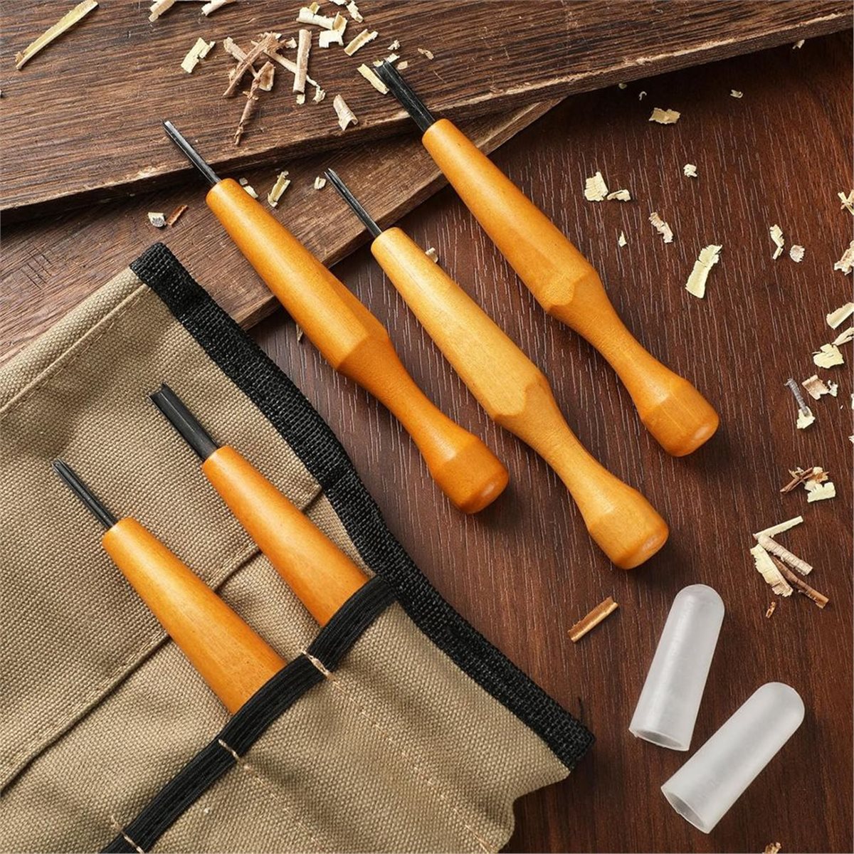 5 Pcs Carving Tools Set - Tria - Linocut Carving Tool 评论和价格