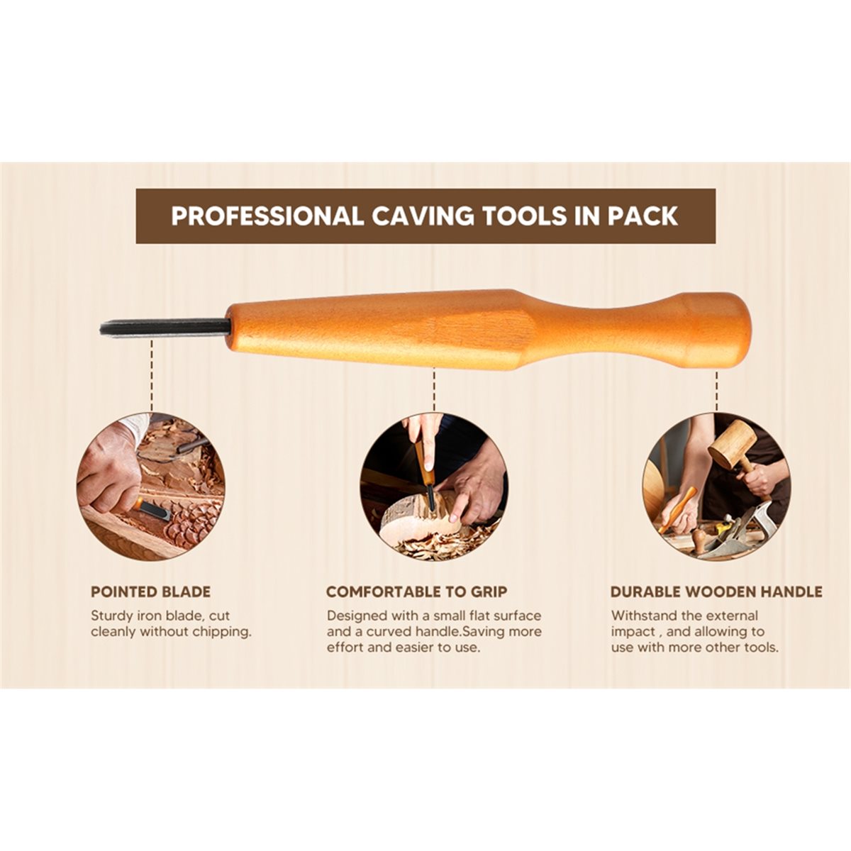 5 Pcs Carving Tools Set - Tria - Linocut Carving Tool 评论和价格