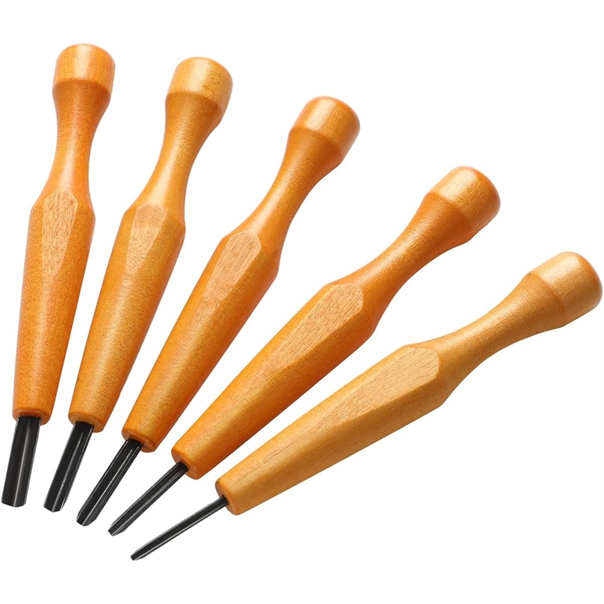 5 Pcs Carving Tools Set - Tria - Linocut Carving Tool 评论和价格