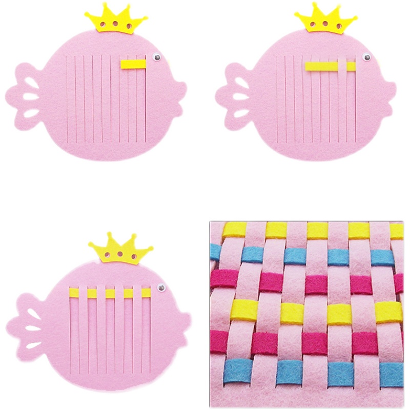Children Handmade Weaving Toys - Art Craft Toddler 评论和价格