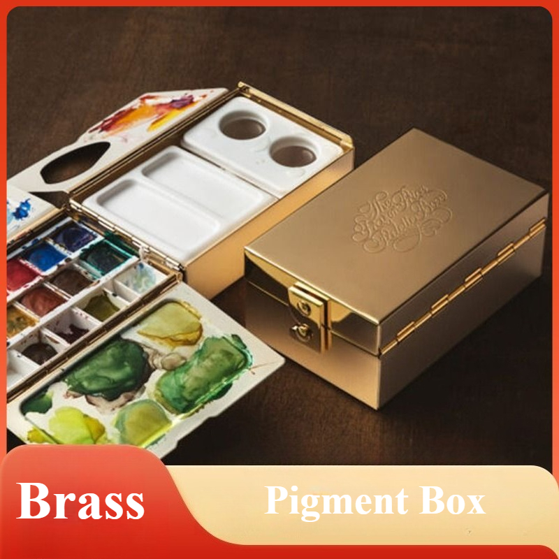 Multi-functional Travel Brass  - Gouache Paint Set 评论和价格