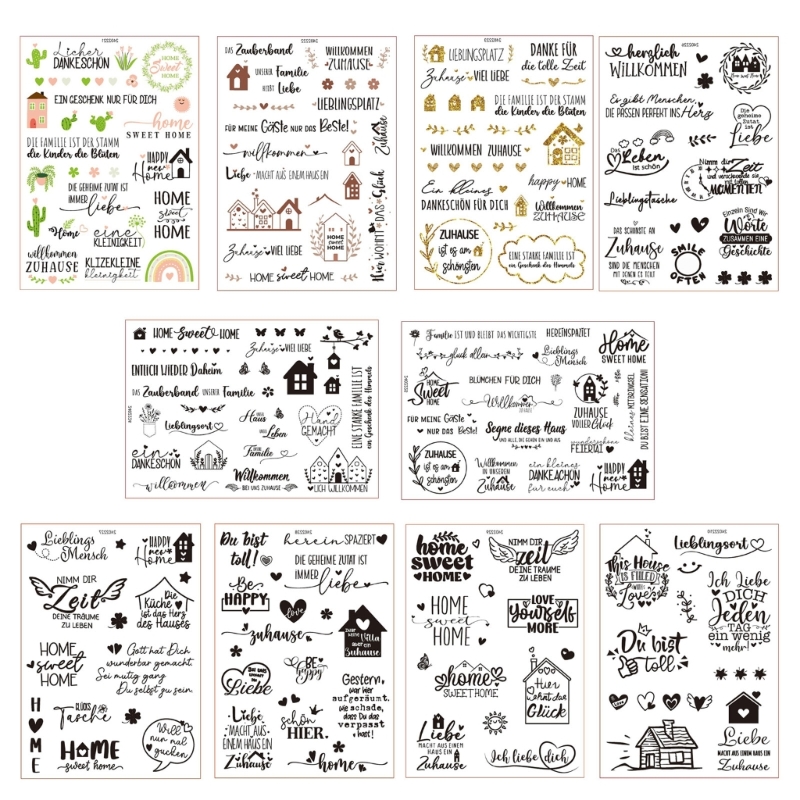 German Rub On Sticker Water Tr - Art Craft For 3 Year Old 评论和价格