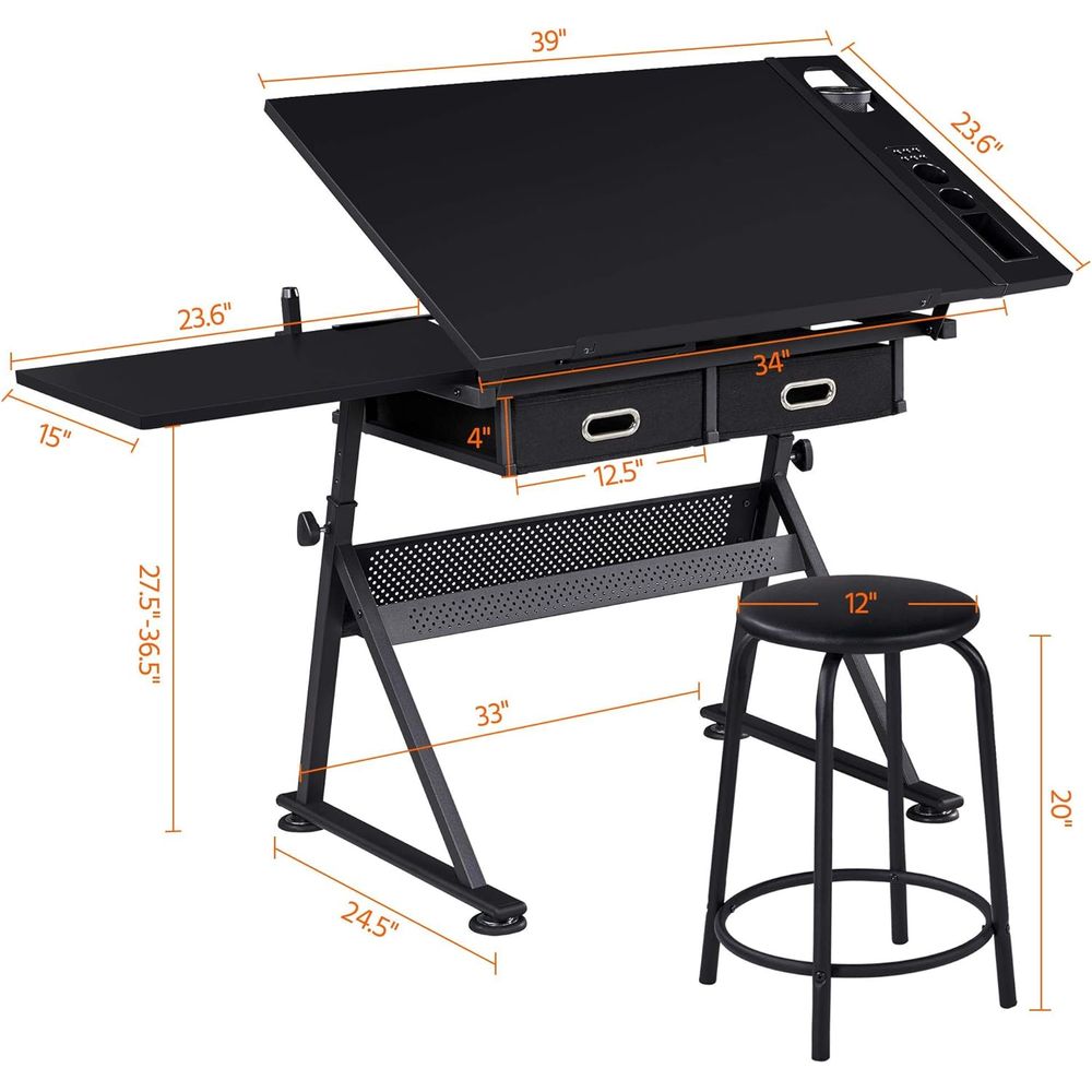 Drafting Table for Artists, He - Art Craft And 评论和价格