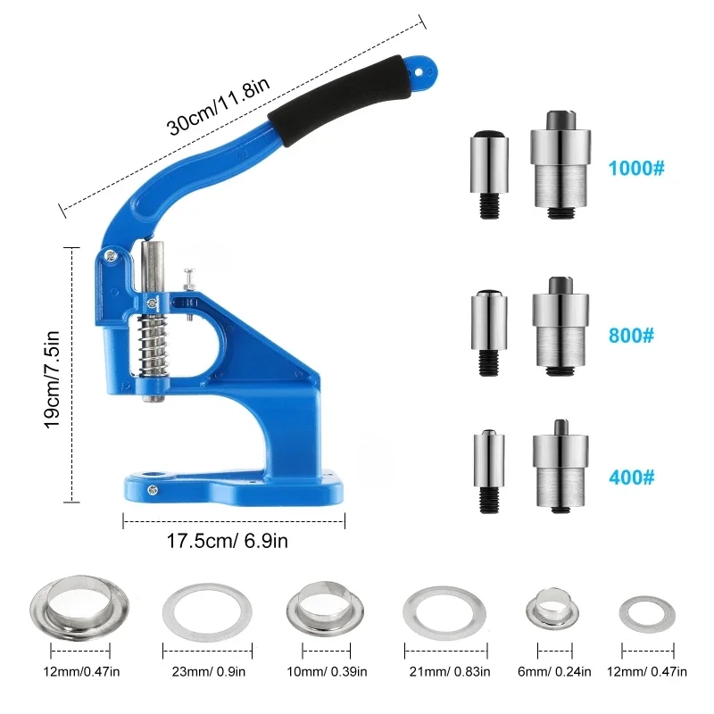 Grommet Eyelet Machine Hand Pr - Art Craft Description 评论和价格