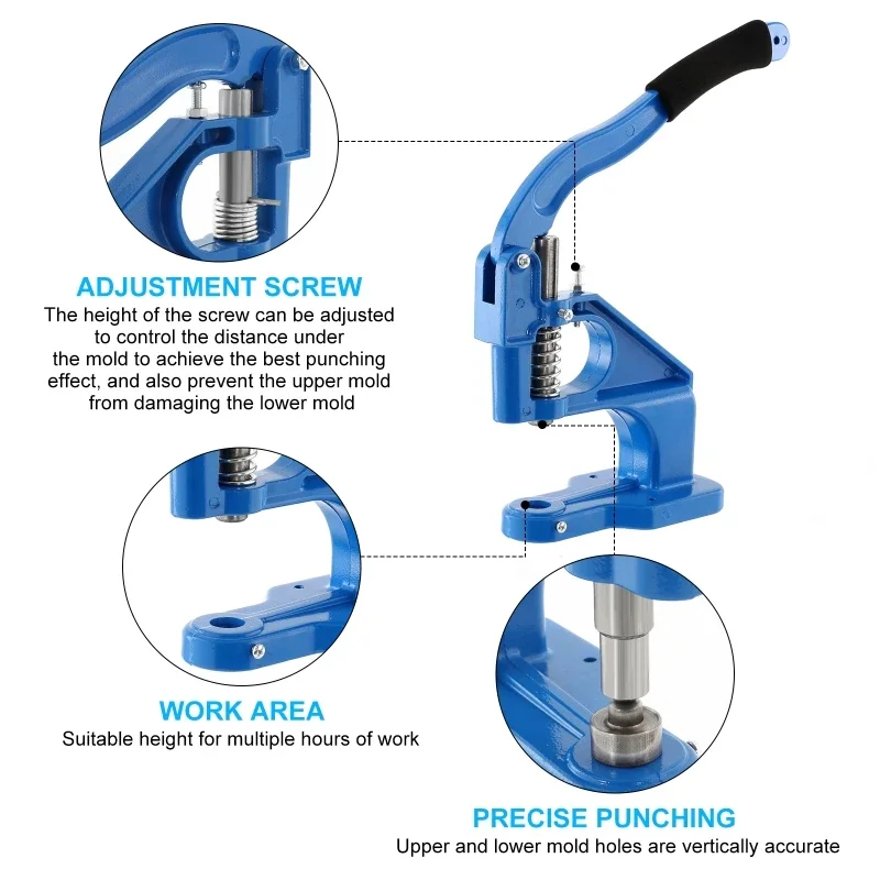 Grommet Eyelet Machine Hand Pr - Art Craft Description 评论和价格