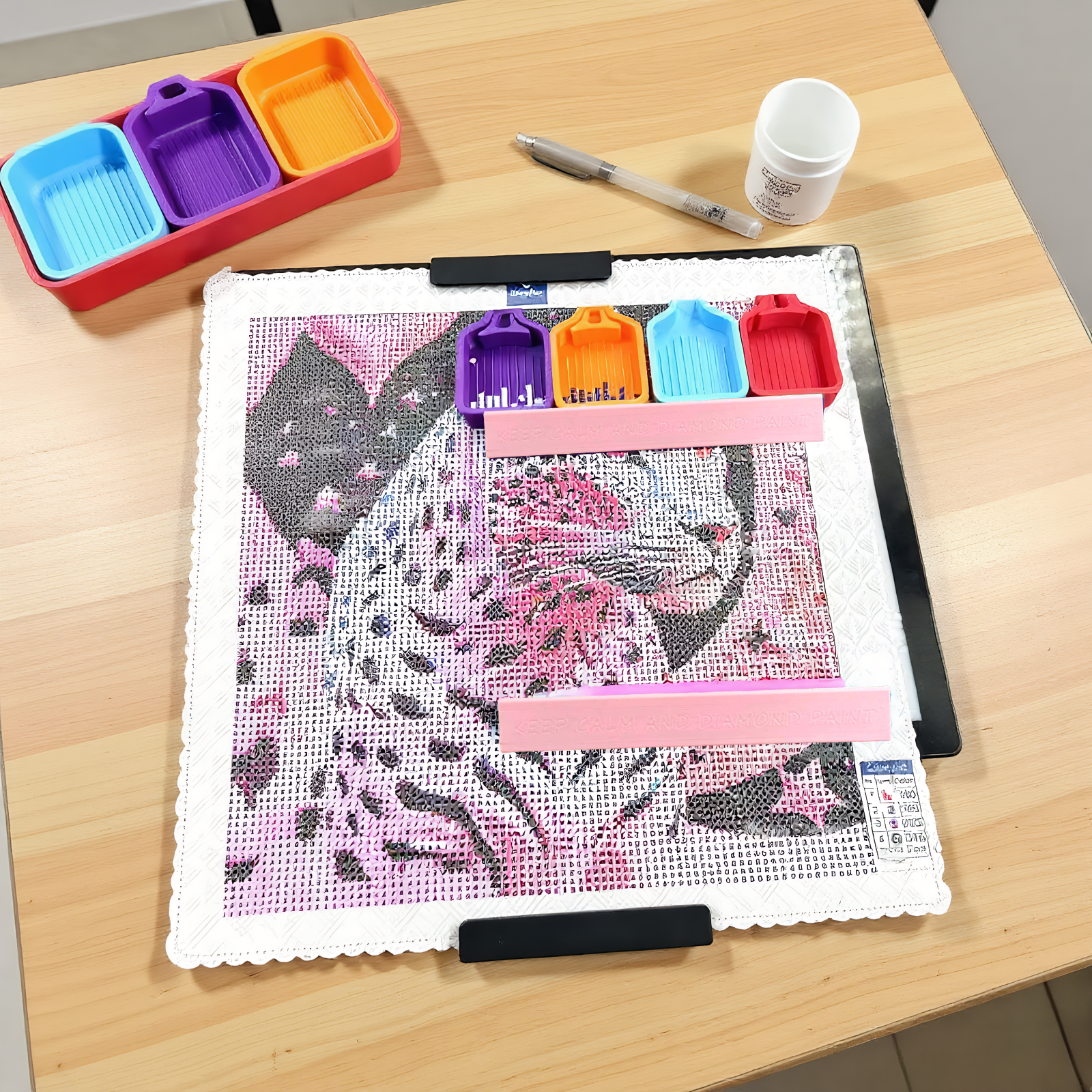 NEW Diamond Art Tray Holder Ma - Art Craft Accessories 评论和价格