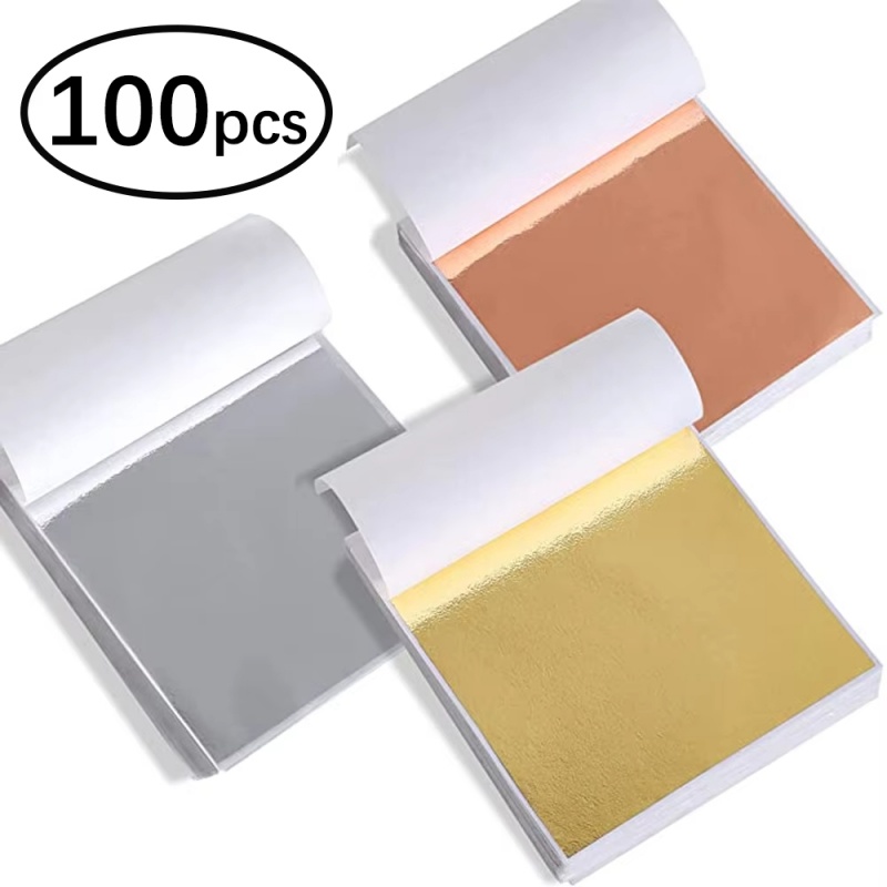 100pcs Imitation Gold Sliver C - Art Craft Leaves 评论和价格